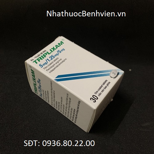 Thuốc Triplixam 5mg/1.25mg/5mg