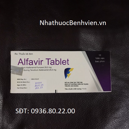 Thuốc Alfavir Tablet 25mg