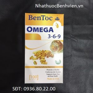Thực phẩm bảo vệ sức khỏe Bentoc Omega 3.6.9