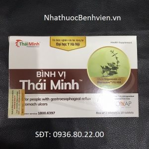 Thực phẩm bảo vệ sức khỏe Bình Vị Thái Minh
