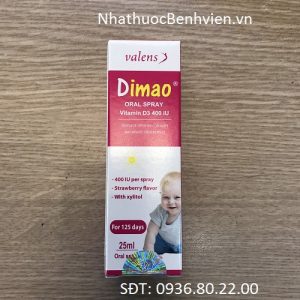 Thực phẩm bảo vệ sức khỏe Dimao Oral spray