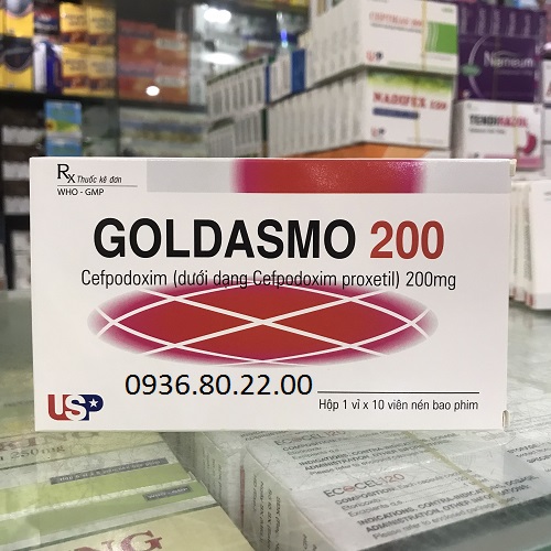 Thuốc Goldasmo 200mg
