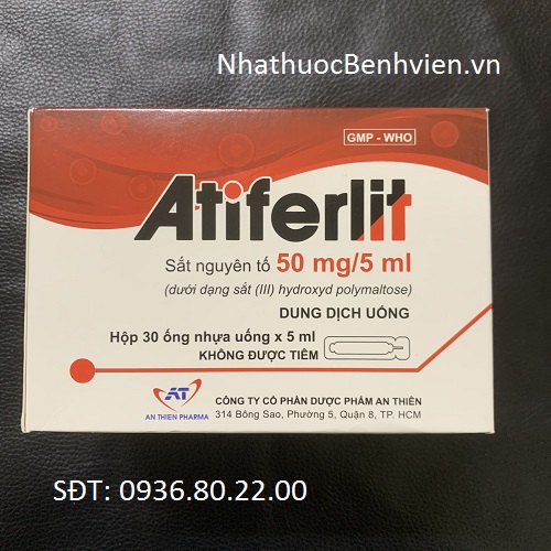 Thuốc Atiferlit 50mg/5ml