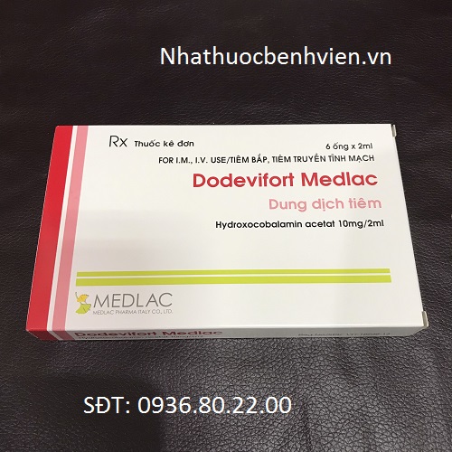 Thuốc Tiêm Dodevifort Medlac 10mg/2ml