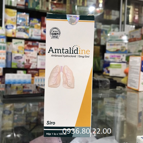 Thuốc Amtalidine 15mg/5ml