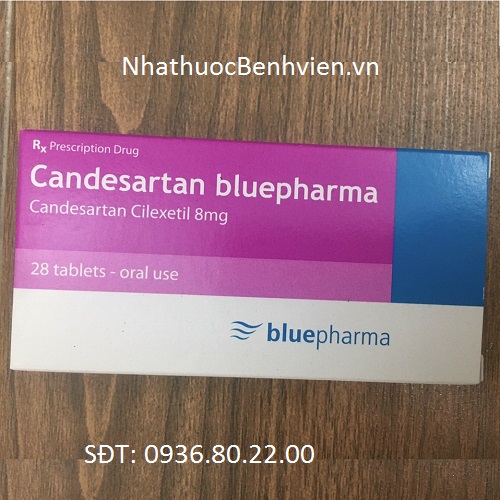 Thuốc Candesartan Bluepharma 8mg