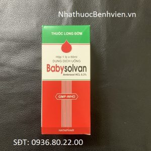 Dung dịch uống Babysolvan 60ml