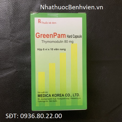 Thuốc GreenPam 80mg