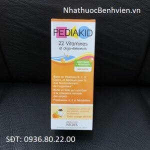 Thực phẩm bảo vệ sức khỏe Pediakid 22 Vitamines Et Oligo-elements