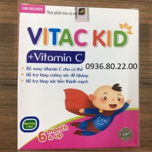 Thực phẩm bảo vệ sức khỏe Vitac kid