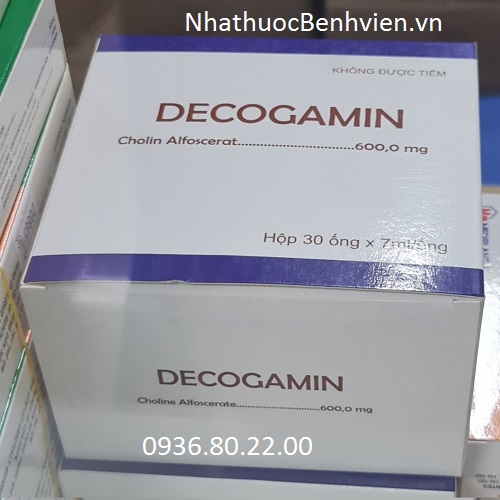 Thuốc Decogamin 600mg7ml