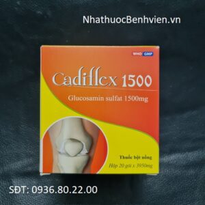 Thuốc Cadiflex 1500mg - Hộp 20 Gói