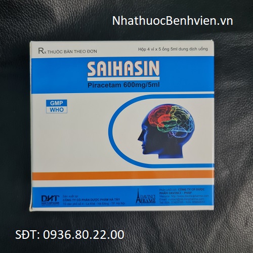 Thuốc Saihasin 600mg5ml - Dung dịch Uống
