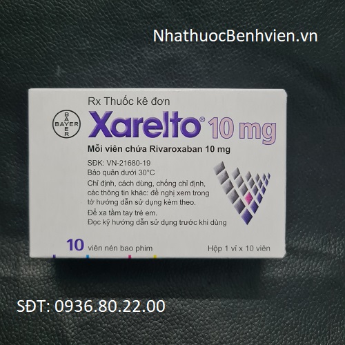 Thuốc Xarelto 10mg