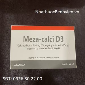 Thuốc Meza-Calci D3