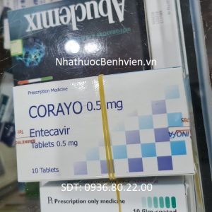 Thuốc Corayo 0.5mg