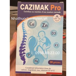 Thực phẩm bảo vệ sức khỏe Cazimax Pro