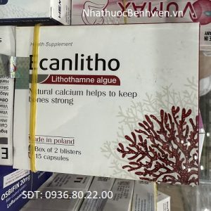 Thực phẩm bảo vệ sức khỏe Ecanlitho