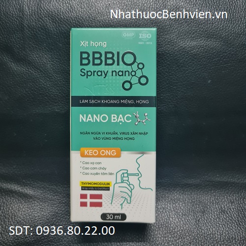 Xịt họng BBBIO Spray Nano