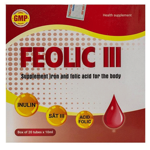 Dung dịch Uống Feolic III Medupharm