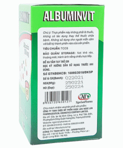 Thực phẩm bảo vệ sức khỏe Albuminvit