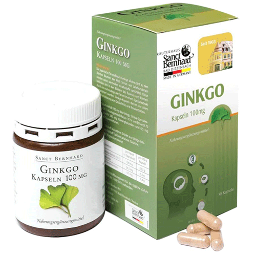 Thực phẩm bảo vệ sức khỏe Ginkgo Kapseln 100mg