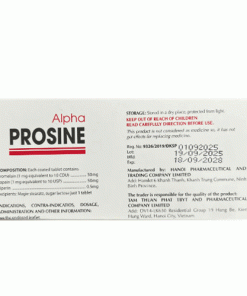 Thực phẩm bảo vệ sức khỏe Alpha Prosine