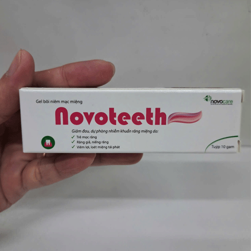 Gel bôi niêm mạc miệng Novoteeth 10g