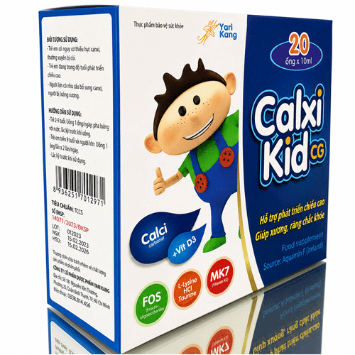 Thực phẩm bảo vệ sức khỏe Calxi kid CG