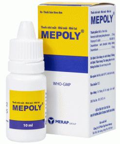 Thuốc nhỏ mắt, mũi, tai Mepoly 10ml