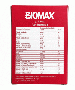 Thực phẩm Bảo vệ sức khỏe Biomax H30V