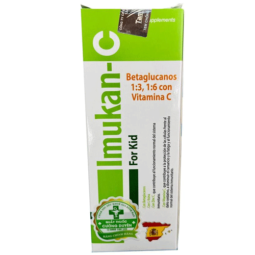 Thực phẩm bảo vệ sức khỏe Imukan-C For Kid