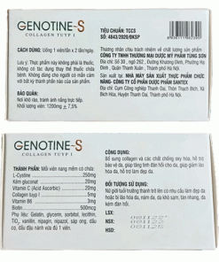 Thực phẩm bảo vệ sức khỏe Genotine – S