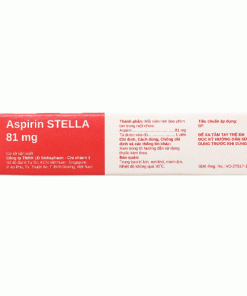 Thuốc Aspirin Stella 81mg