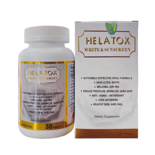 Thực phẩm bảo vệ sức khỏe Helatox White & Sunscreen