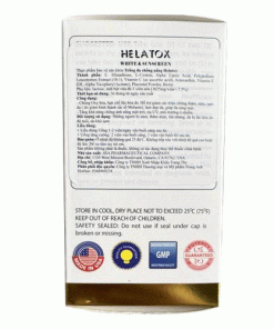Thực phẩm bảo vệ sức khỏe Helatox White & Sunscreen