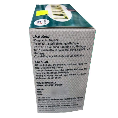 Thực phẩm bảo vệ sức khỏe Lalumax