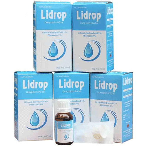 Dung dịch nhỏ tai Lidrop