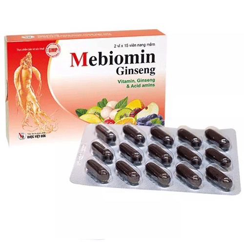 Thực phẩm bảo vệ sức khỏe Mebiomin Ginseng