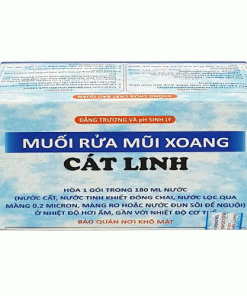 Muối rửa mũi xoang Cát Linh