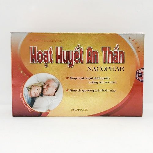 Thực phẩm bảo vệ sức khỏe Hoạt Huyết An Thần Nacophar