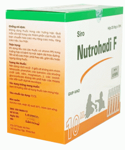 Thuốc Nutrohadi F – Sirô Uống