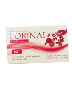 Thực phẩm bảo vệ sức khỏe Porinai