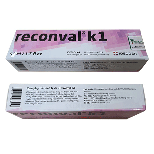 Kem phục hồi sinh lý da Reconval K1