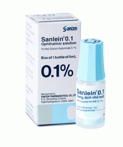 Dung dịch nhỏ mắt Sanlein 0.1