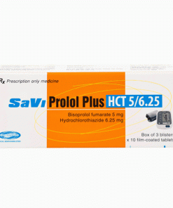 Thuốc Savi Prolol Plus HCT 5mg/6.25mg