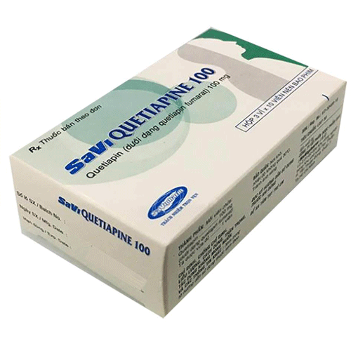 Thuốc SaVi Quetiapine 100mg
