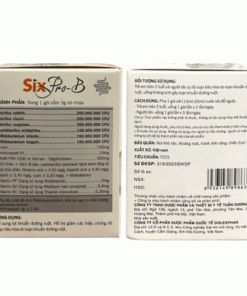 Thực phẩm bảo vệ sức khỏe Six Pro B