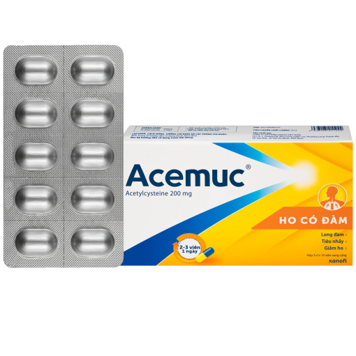Thuoc Acemuc 200mg Bot Pha Hon Dich