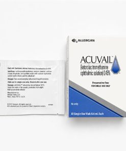 Thuốc Acuvail – Dung dịch nhỏ mắt